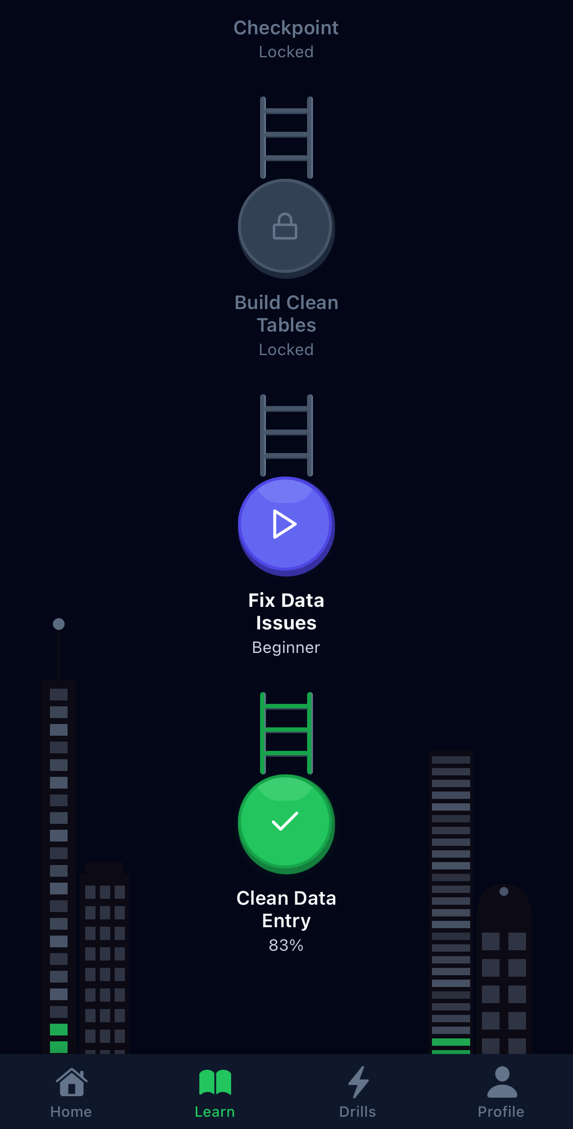 Desk Dojo Excel learning path